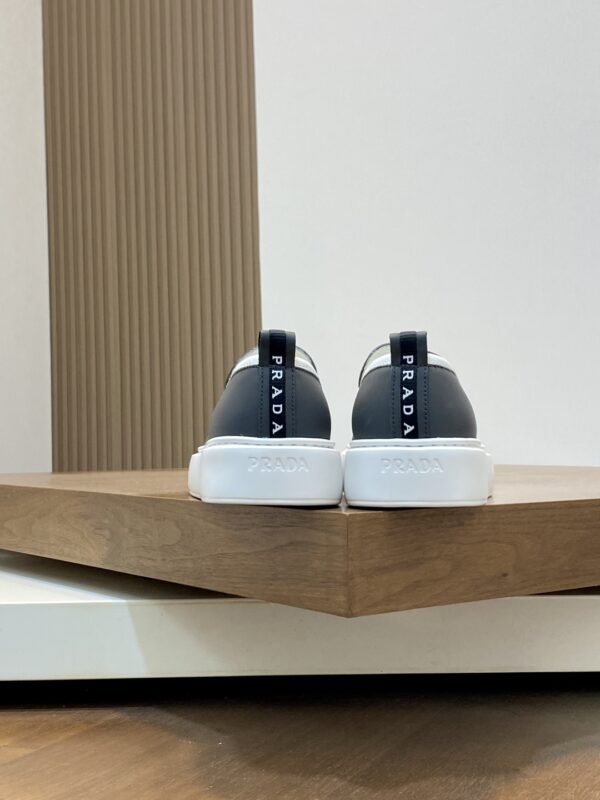Prada Cowhide Leather Thick Soled Casual Sports Shoes - Image 8