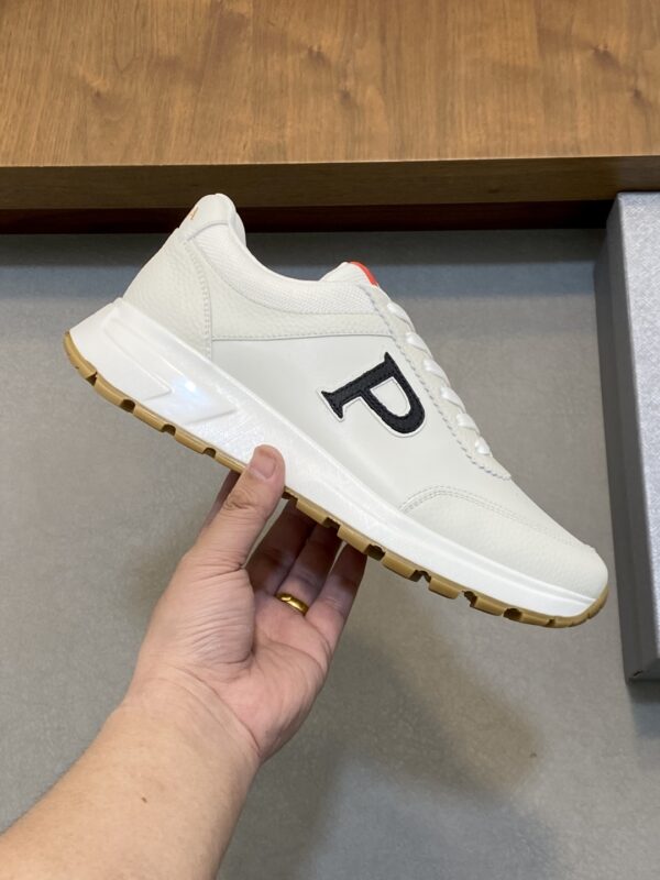 Prada Cowhide Leather Men's Casual Sports Shoes - Image 4