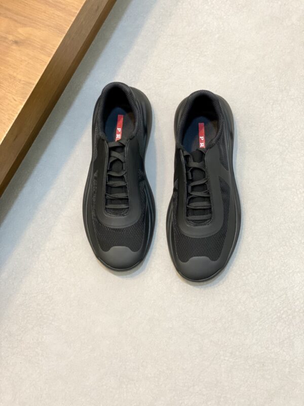Prada Regenerated Nylon And Bike Fabric Sports Shoes - Image 2