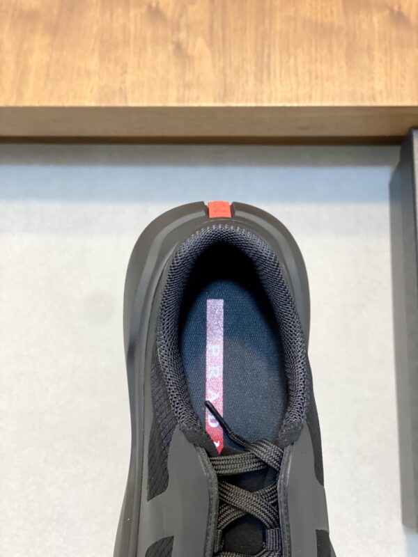 Prada Regenerated Nylon And Bike Fabric Sports Shoes - Image 7
