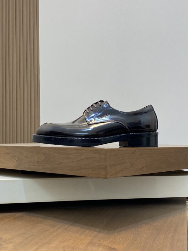Prada High Quality Men's Business Cowhide Leather Dress Shoes - Image 3