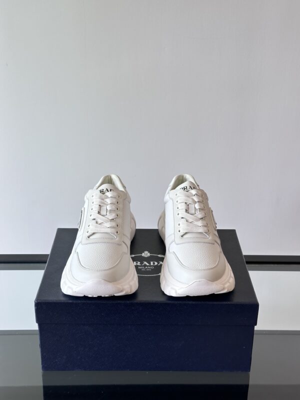 Prada New Good Quality Calf Leather Casual Sports Shoes - Image 3
