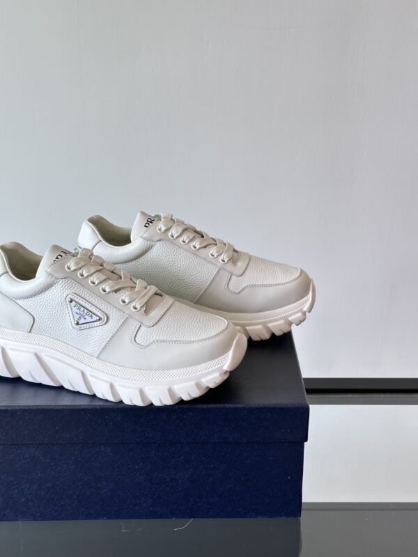 Prada New Good Quality Calf Leather Casual Sports Shoes - Image 8