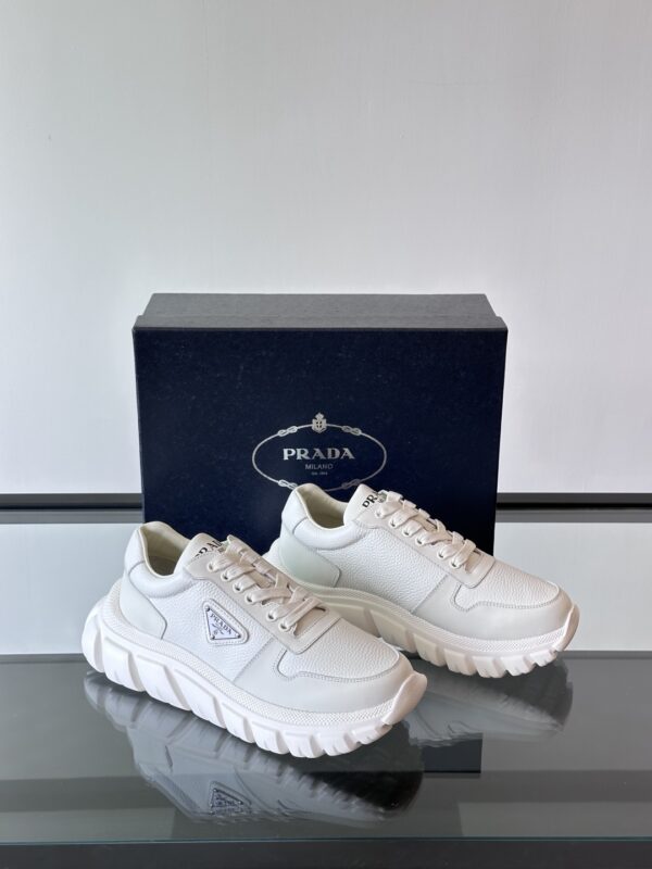 Prada New Good Quality Calf Leather Casual Sports Shoes