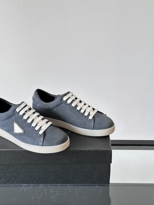 Prada Spring And Summer Suede Cowhide Leather Casual Sports Shoes - Image 7