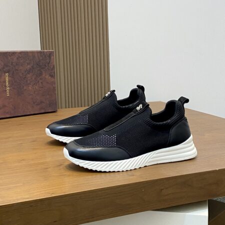 Stefano Ricci Men's Calf Leather Casual Sports Shoes