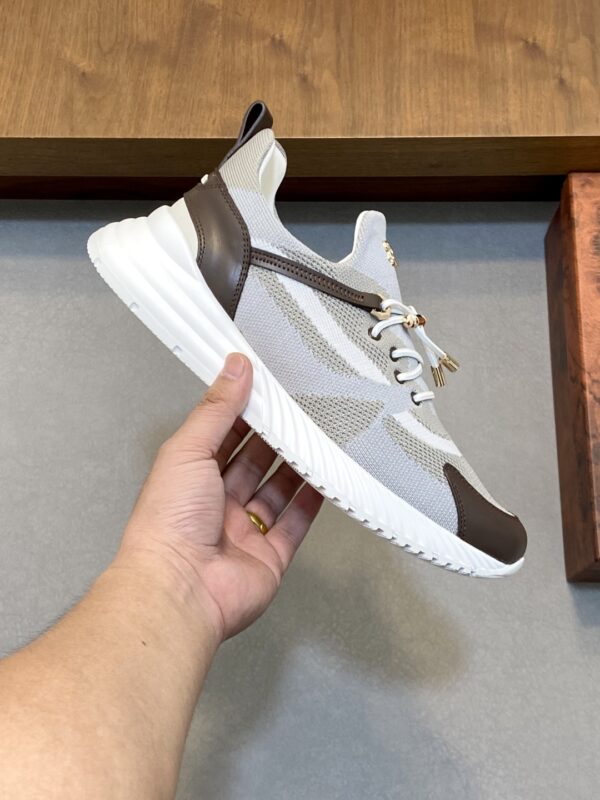 Stefano Ricci High Quality Men's Casual Calf Leather Sports Shoes - Image 4
