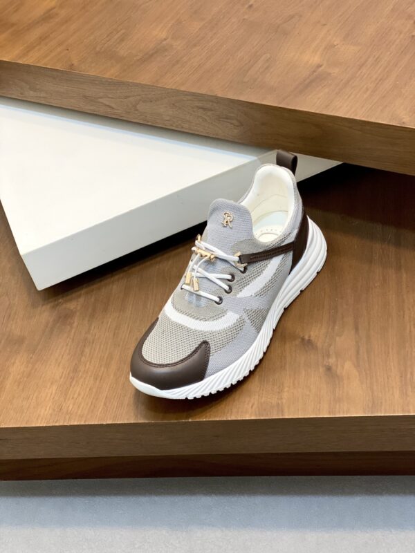 Stefano Ricci High Quality Men's Casual Calf Leather Sports Shoes - Image 6