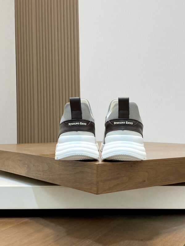 Stefano Ricci High Quality Men's Casual Calf Leather Sports Shoes - Image 8