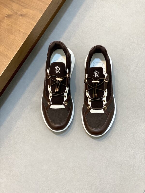 Stefano Ricci Men's Calf Leather Casual Sports Shoes - Image 2