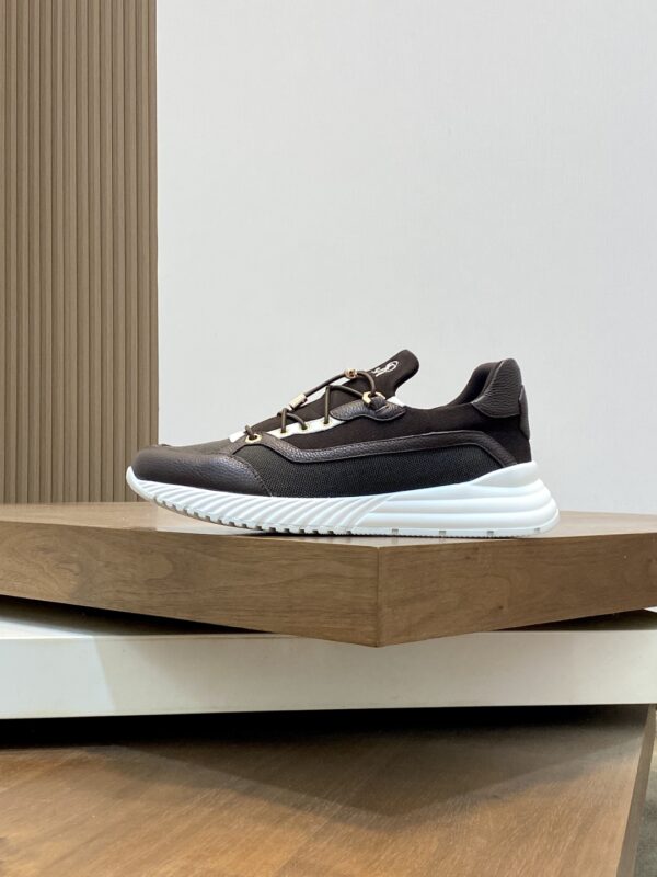 Stefano Ricci Men's Calf Leather Casual Sports Shoes - Image 3