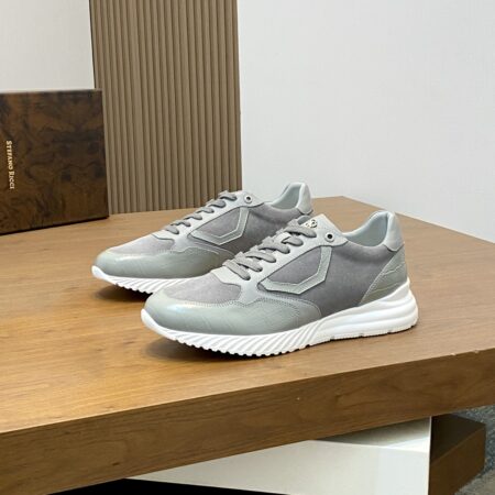Stefano Ricci Men's Cowhide Leather Casual Sports Shoes