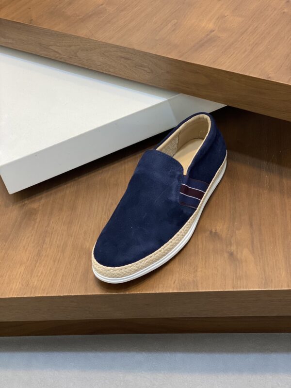 Tod's New Men's Suede Leather One Foot Casual Shoes - Image 6