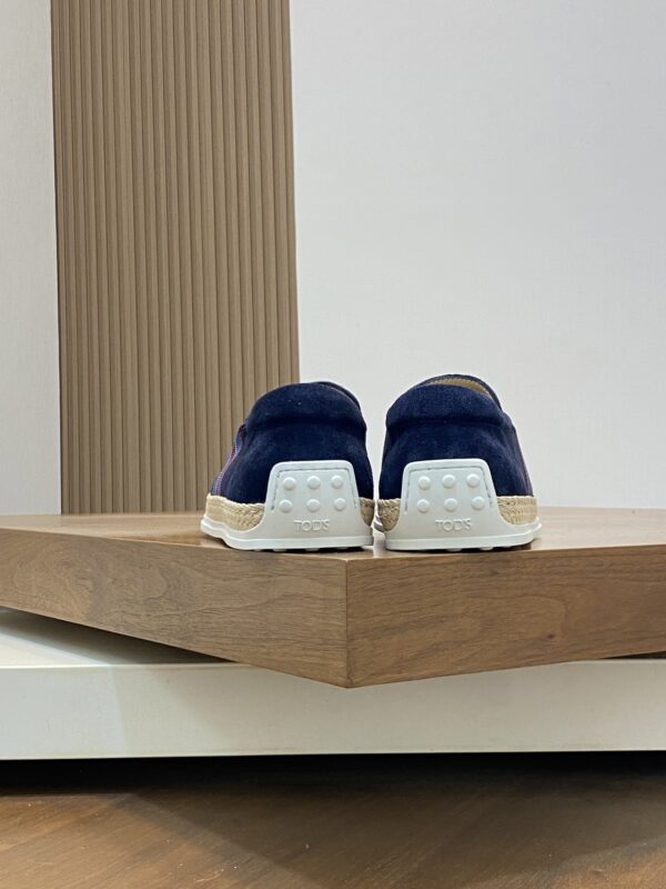Tod's New Men's Suede Leather One Foot Casual Shoes - Image 8