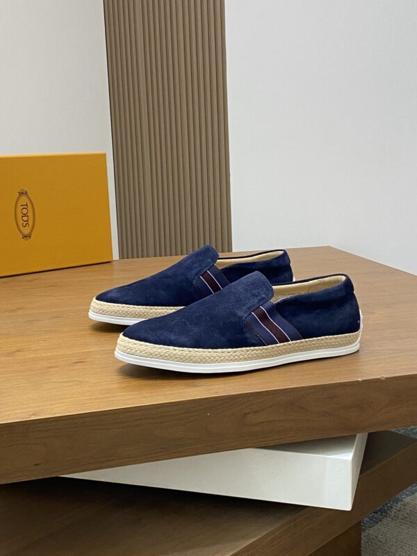 Tod's New Men's Suede Leather One Foot Casual Shoes