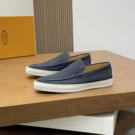 Tod's High Quality Suede Cowhide Leather Casual Loafers
