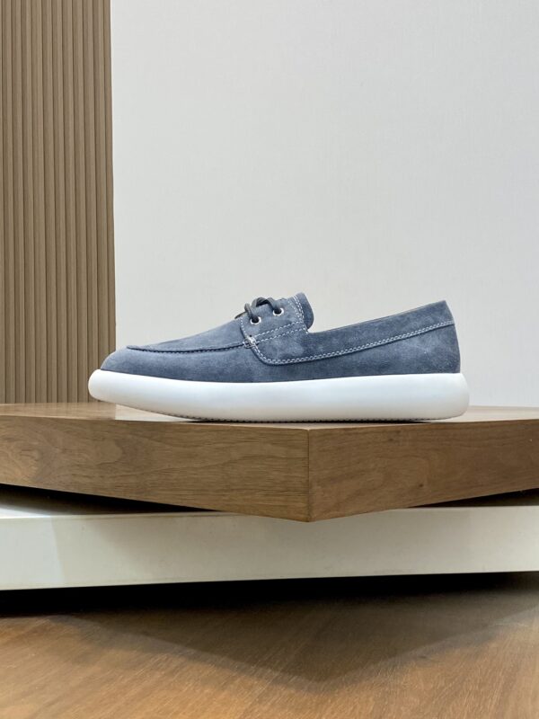 Tod's Men's Suede Cowhide Leather One Foot Casual Sports Shoes - Image 3