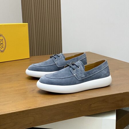 Tod's Men's Suede Cowhide Leather One Foot Casual Sports Shoes