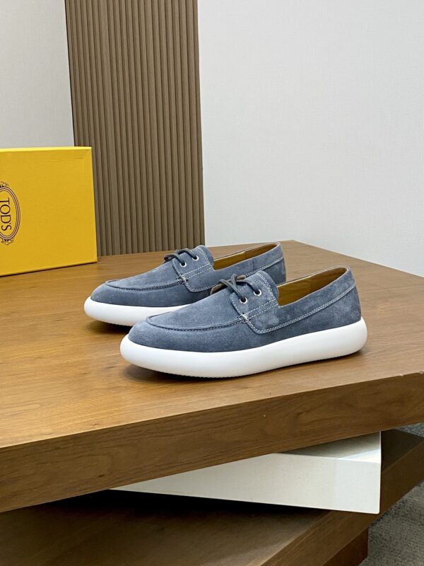 Tod's Men's Suede Cowhide Leather One Foot Casual Sports Shoes