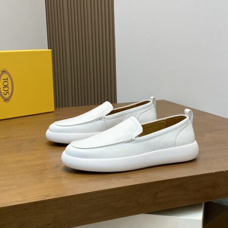 Tod's Men's Cowhide Leather One Foot Casual Sports Shoes
