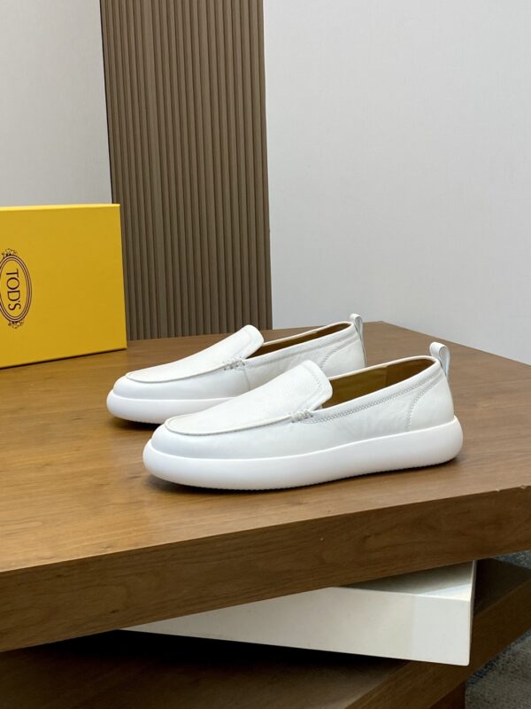 Tod's Men's Cowhide Leather One Foot Casual Sports Shoes