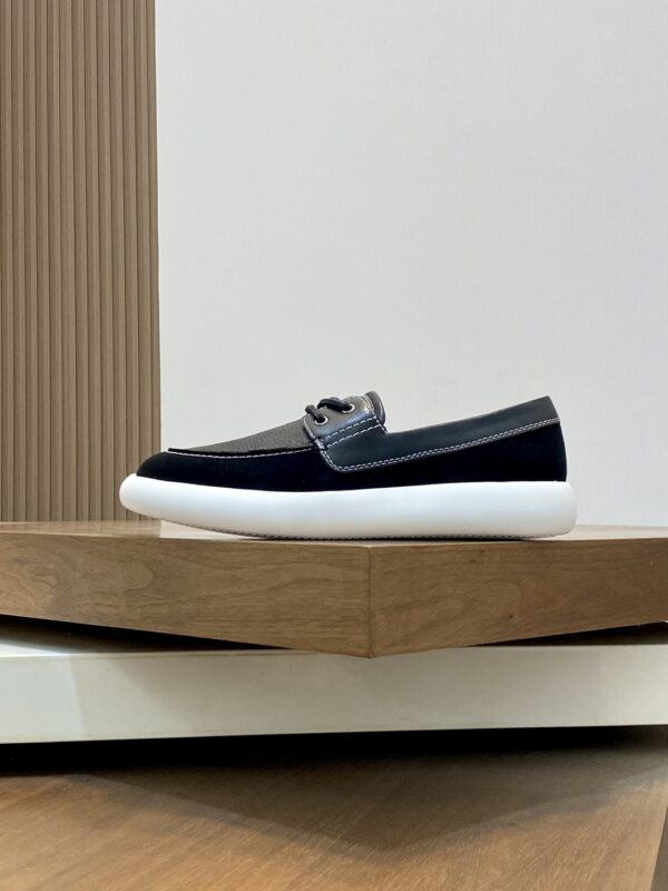 Tod's Men's Suede Leather And Cowhide Leather One Foot Casual Sports Shoes - Image 3