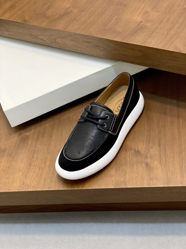 Tod's Men's Suede Leather And Cowhide Leather One Foot Casual Sports Shoes - Image 6