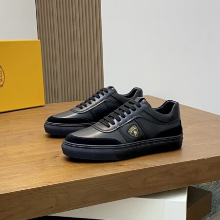 Tod's Co Branded With Lamborghini Logo On Men's Casual Sports Shoes