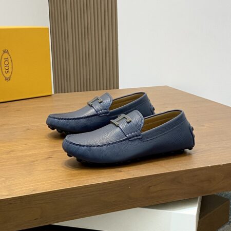 Tod's High Quality New Men's Calf Leather Bean Lazy loafers