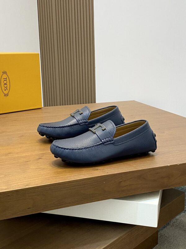 Tod's High Quality New Men's Calf Leather Bean Lazy loafers