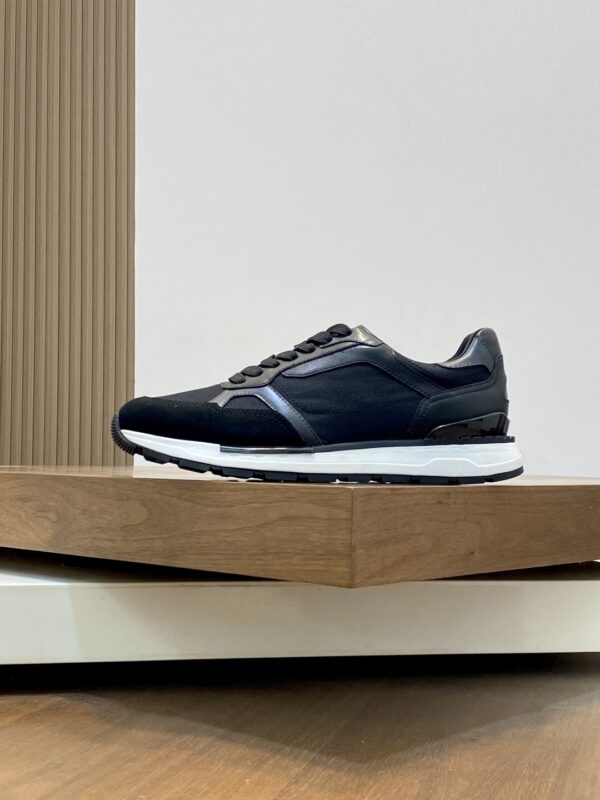 Tod's Men's Multi Leather Patchwork Cowhide Sports Shoes - Image 3