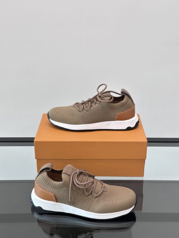 Tod's New Men's One Piece Fly Woven Fabric Casual Sports Shoes - Image 5