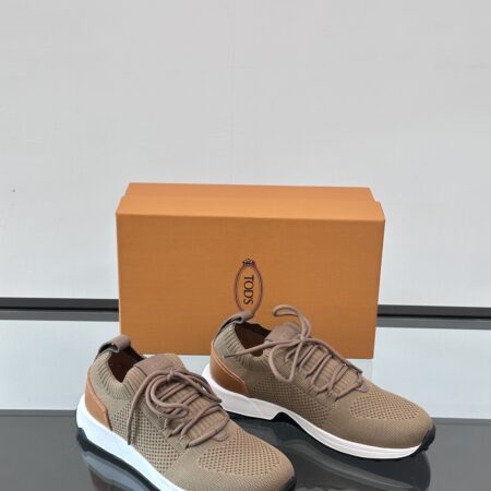 Tod's New Men's One Piece Fly Woven Fabric Casual Sports Shoes