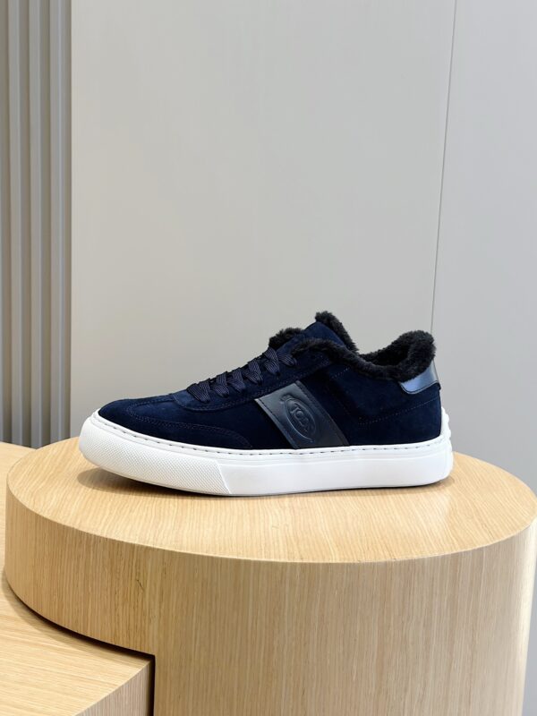 Tod's Suede Leather Wool Lining Casual Sports Shoes - Image 3