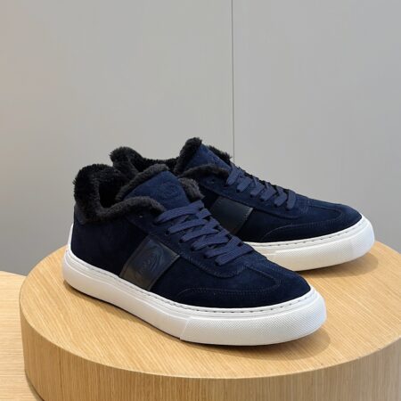 Tod's Suede Leather Wool Lining Casual Sports Shoes