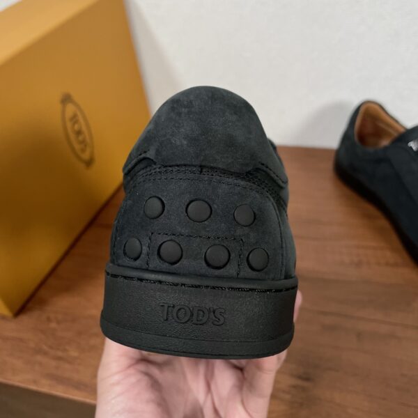 Tod's Calf Leather And Velvet Cowhide Sports Shoes - Image 8