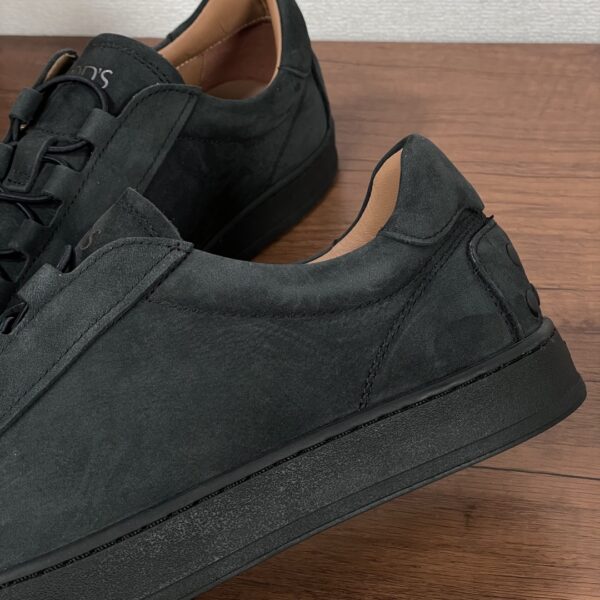 Tod's Calf Leather And Velvet Cowhide Sports Shoes - Image 6