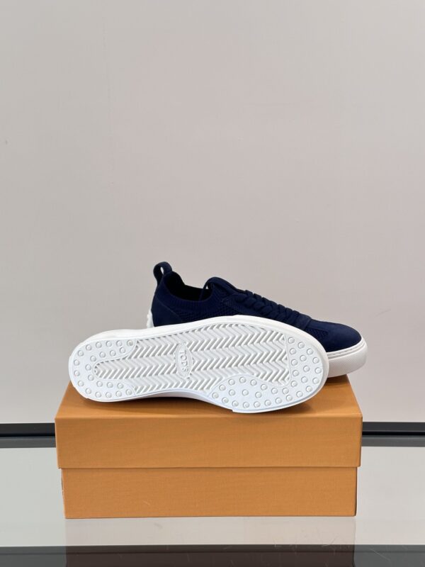 Tod's Men's Suede Patchwork Breathable Fabric Sports Shoes - Image 9