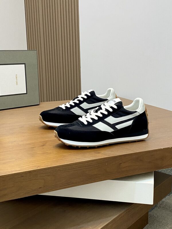 Tom Ford Men's Minimalist Low Cut Casual Board Shoes