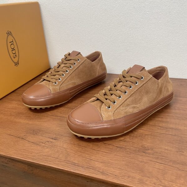 Tod's New Series Men's Cowhide Leather Casual Sports Shoes - Image 2