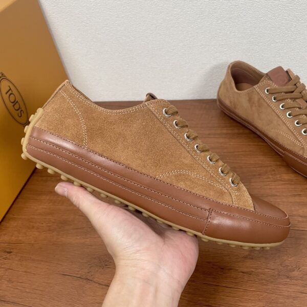 Tod's New Series Men's Cowhide Leather Casual Sports Shoes - Image 4
