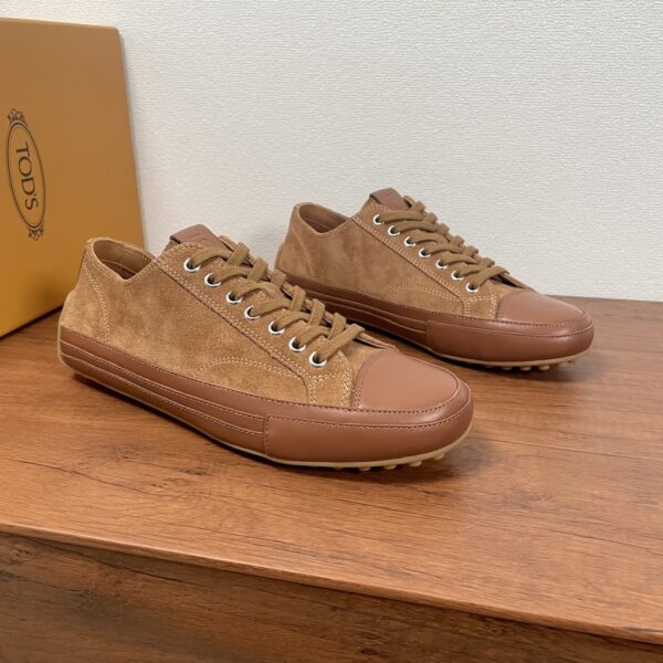Tod's New Series Men's Cowhide Leather Casual Sports Shoes