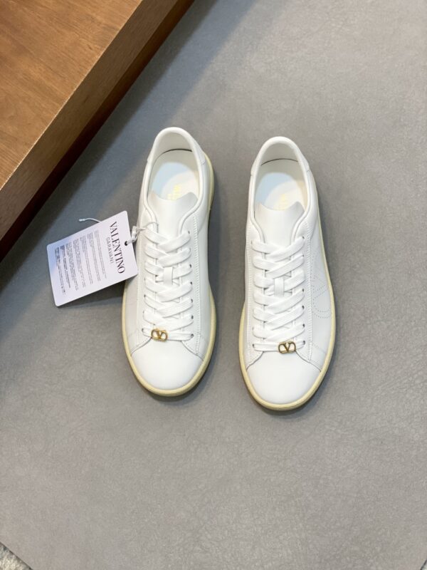 Valentino Men's Nappa Calf Leather Casual Sports Shoes - Image 2