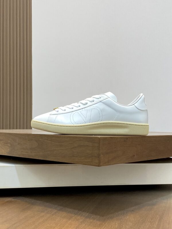 Valentino Men's Nappa Calf Leather Casual Sports Shoes - Image 3