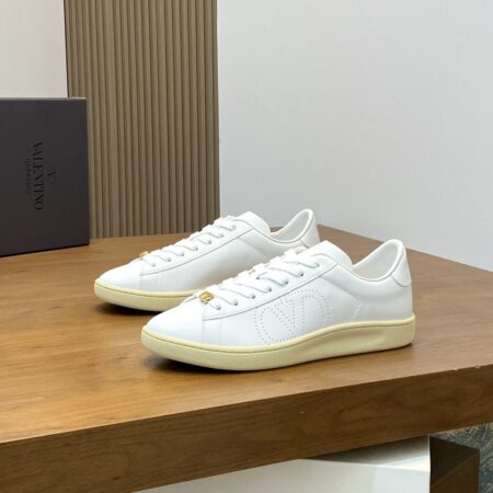 Valentino Men's Nappa Calf Leather Casual Sports Shoes