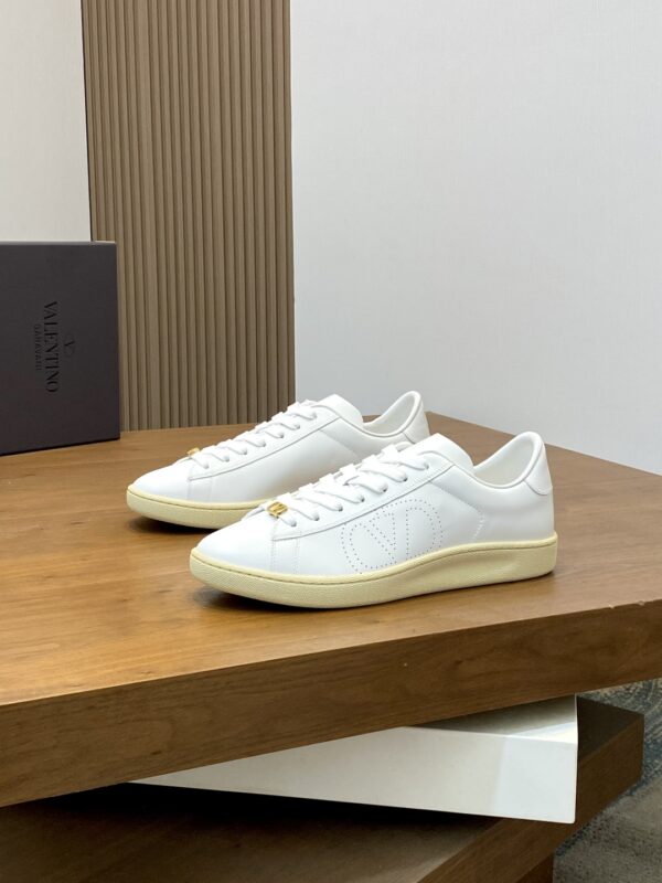 Valentino Men's Nappa Calf Leather Casual Sports Shoes