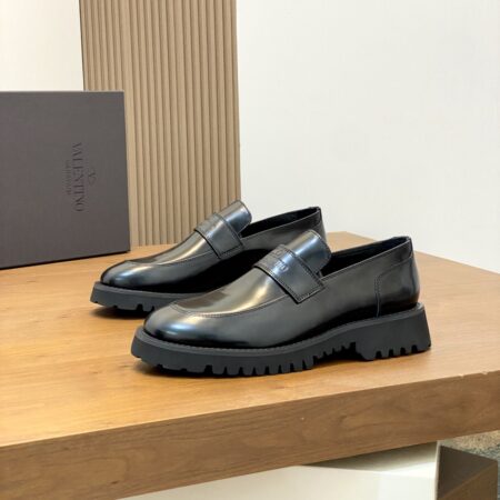 Valentino New Men's Cowhide Leather Casual Formal Shoes
