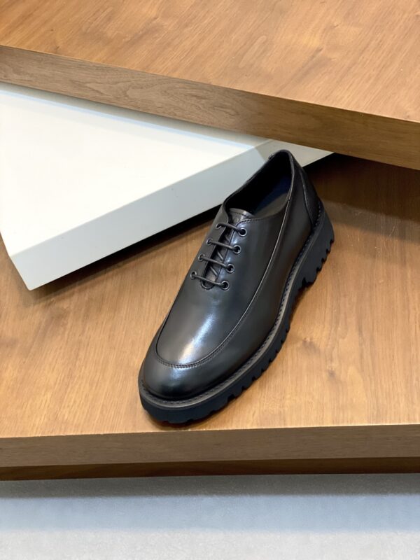 Valentino High Quality Cowhide Leather Casual Formal Shoes - Image 6