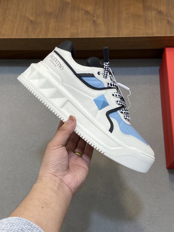 Valentino Onestud Calf Leather Casual Sports Shoes - Image 4