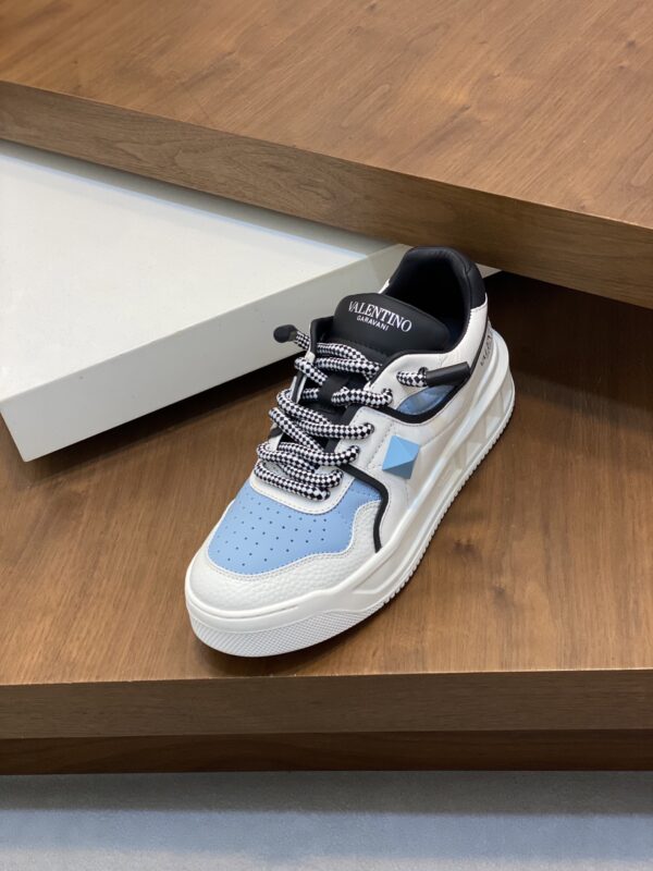 Valentino Onestud Calf Leather Casual Sports Shoes - Image 6